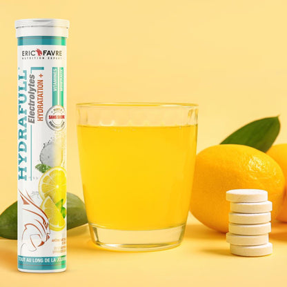 Hydrafull hydratation effervescent saveur citron 20 comprimés