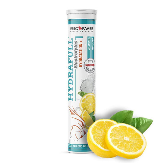 Hydrafull hydratation effervescent saveur citron 20 comprimés
